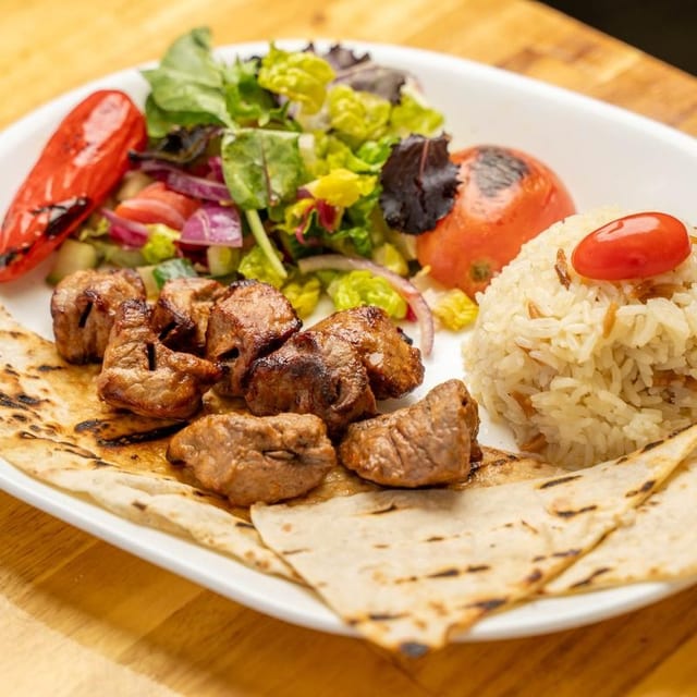 Beef Shish Kebab.