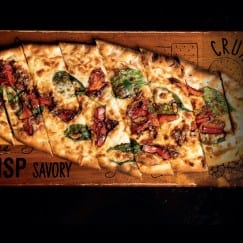 Veggie Cheese Pide.